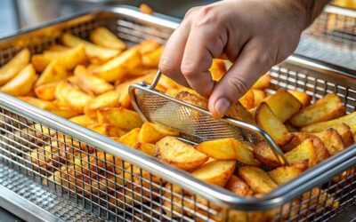 Ile minut piec frytki w piekarniku żeby były chrupiące?