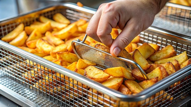 Ile minut piec frytki w piekarniku żeby były chrupiące?