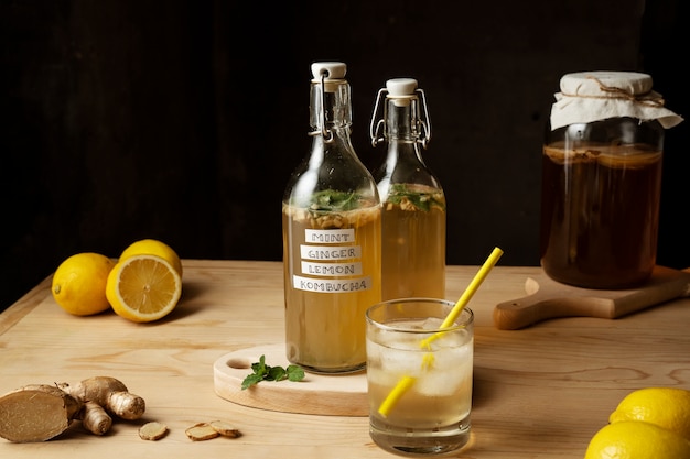 kombucha healthy sencha bio 330 ml kombucha by laurent