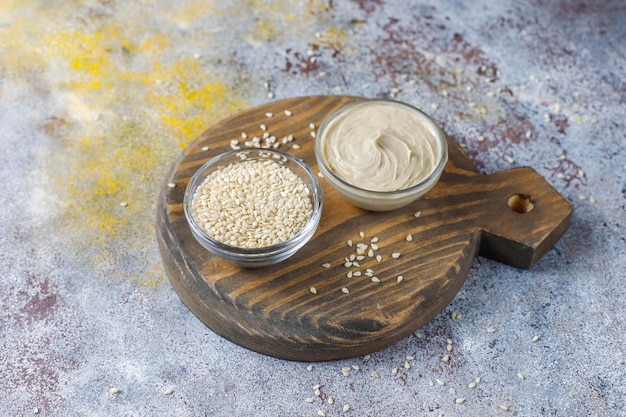 tahini pasta sezamowa bio 650 g horizon